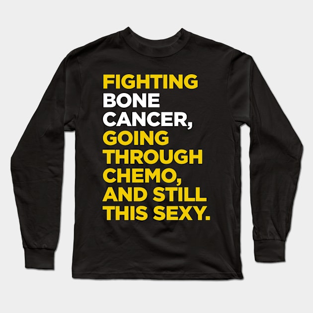 Fighting Bone Cancer Going Through Chemo and Still This Sexy Long Sleeve T-Shirt by jomadado